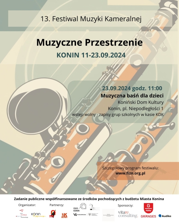 23.09.2024 Muzyczna baśń dla dzieci